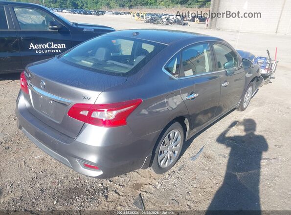 3N1AB7AP0GL659733 2016 NISSAN SENTRA Gray Задня права чверть