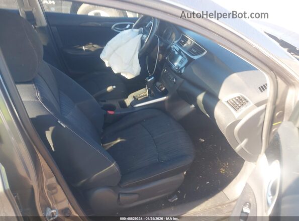 3N1AB7AP0GL659733 2016 NISSAN SENTRA Gray Вид салону спереду