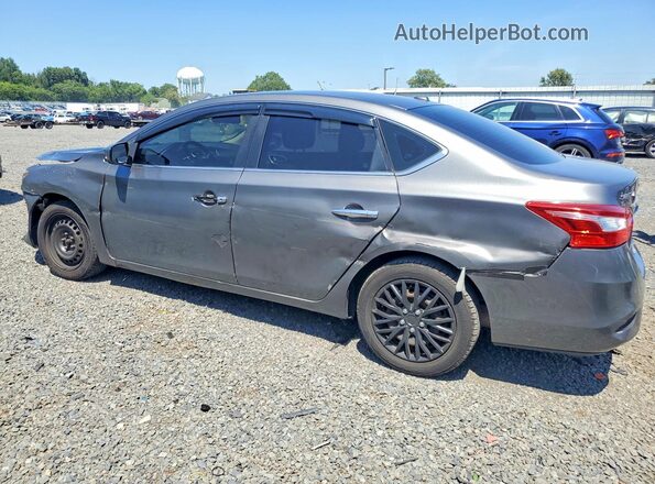 3N1AB7AP0GL664639 2016 NISSAN SENTRA Gray Հետևի ձախ