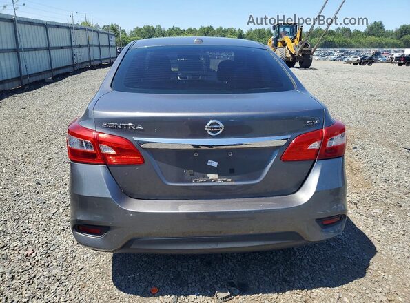 3N1AB7AP0GL664639 2016 NISSAN SENTRA Gray Հետևի տեսք