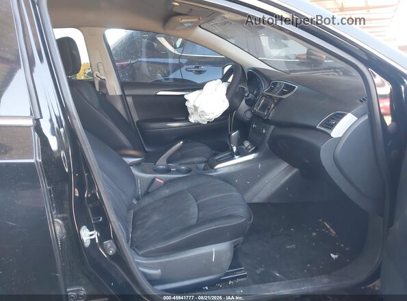 3N1AB7AP0GL683837 2016 NISSAN SENTRA Black Սալոնի դիմացի տեսք