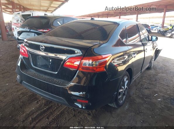3N1AB7AP0GL683837 2016 NISSAN SENTRA Black Հետևի աջ