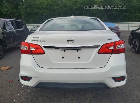 3N1AB7AP0GY208546 2016 NISSAN SENTRA White Հետևի տեսք