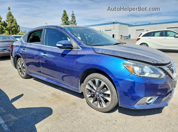 3N1AB7AP0GY217831 2016 NISSAN SENTRA Blue Delantero derecho