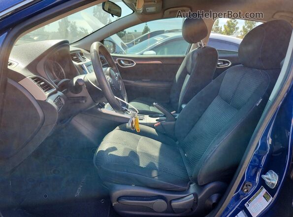 3N1AB7AP0GY217831 2016 NISSAN SENTRA Blue Vista interior delantera