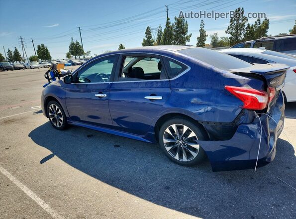 3N1AB7AP0GY217831 2016 NISSAN SENTRA Blue Trasero izquierdo