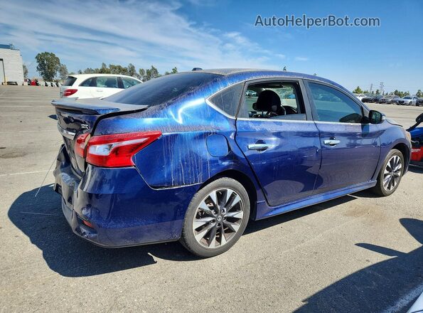 3N1AB7AP0GY217831 2016 NISSAN SENTRA Blue Trasero derecho
