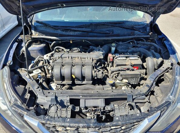 3N1AB7AP0GY217831 2016 NISSAN SENTRA Blue Vista interior trasera