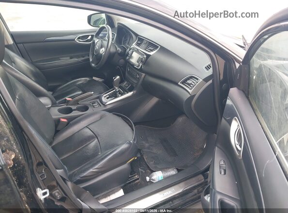 3N1AB7AP0GY219871 2016 NISSAN SENTRA Black Սալոնի դիմացի տեսք