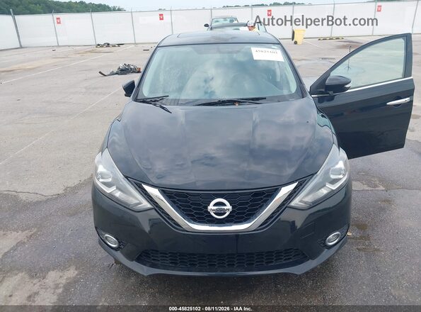 3N1AB7AP0GY219871 2016 NISSAN SENTRA Black Դիմացի տեսք