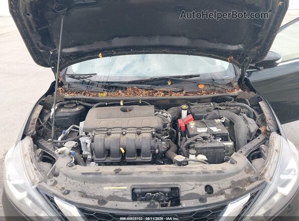 3N1AB7AP0GY219871 2016 NISSAN SENTRA Black Հետևի տեսք