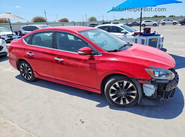 3N1AB7AP0GY229347 2016 NISSAN SENTRA Red Front right