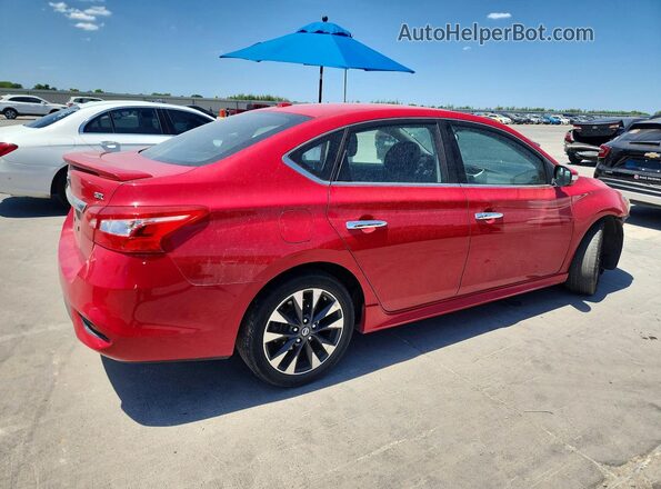 3N1AB7AP0GY229347 2016 NISSAN SENTRA Red Rear right