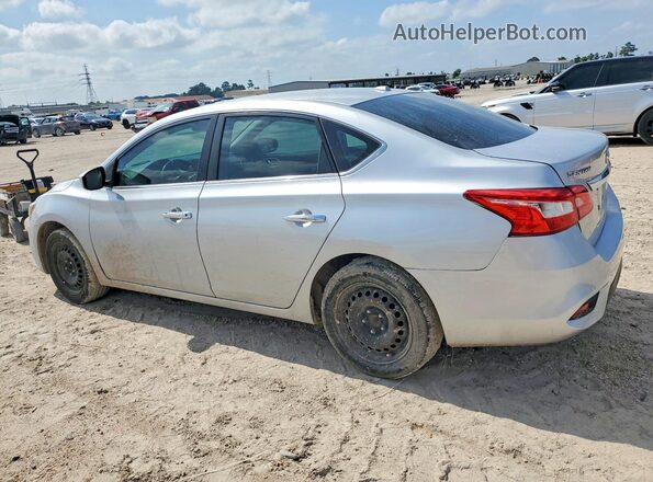 3N1AB7AP0GY245807 2016 NISSAN SENTRA Silver Задня ліва чверть