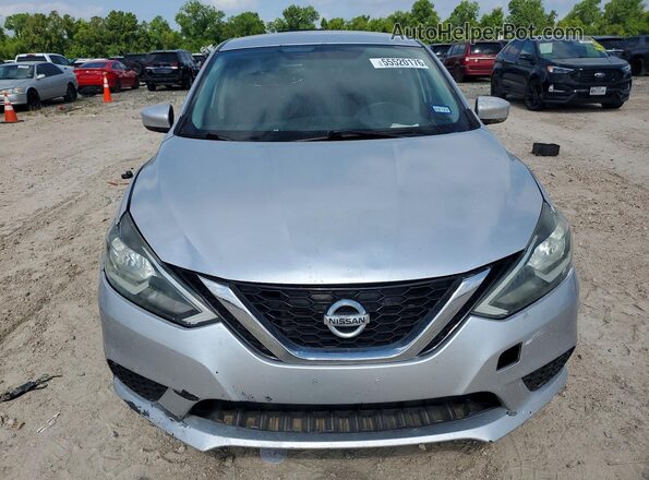 3N1AB7AP0GY245807 2016 NISSAN SENTRA Silver Вид спереду