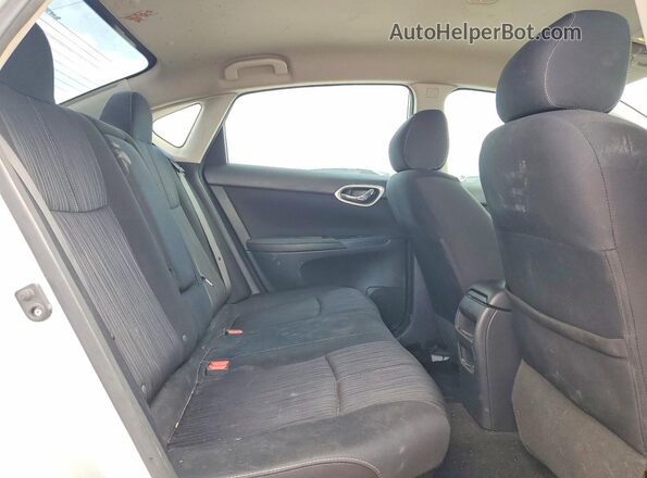 3N1AB7AP0GY245807 2016 NISSAN SENTRA Silver Вид задніх сидінь