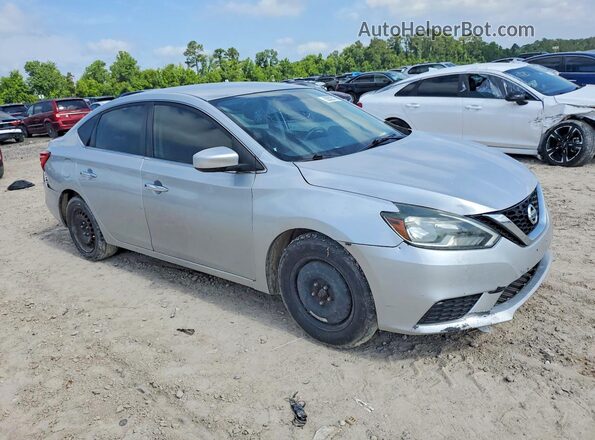 3N1AB7AP0GY245807 2016 NISSAN SENTRA Silver Передня права чверть