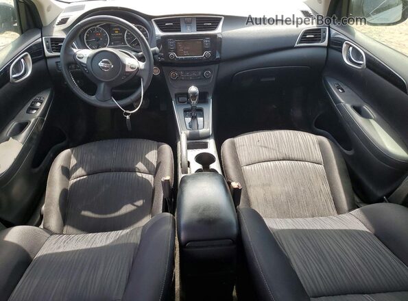3N1AB7AP0GY245807 2016 NISSAN SENTRA Silver Вид панелі приладів