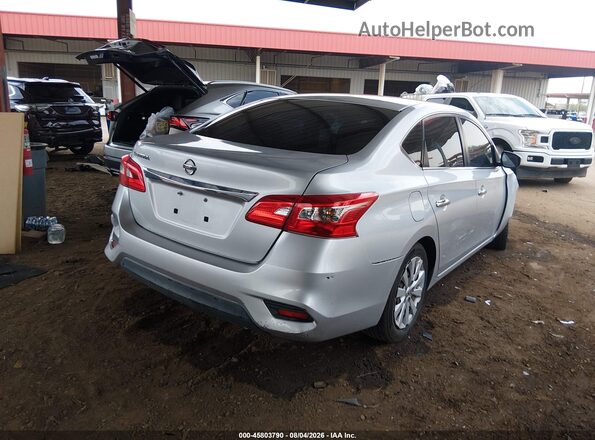 3N1AB7AP0GY249002 2016 NISSAN SENTRA Серебряный Задняя правая четверть