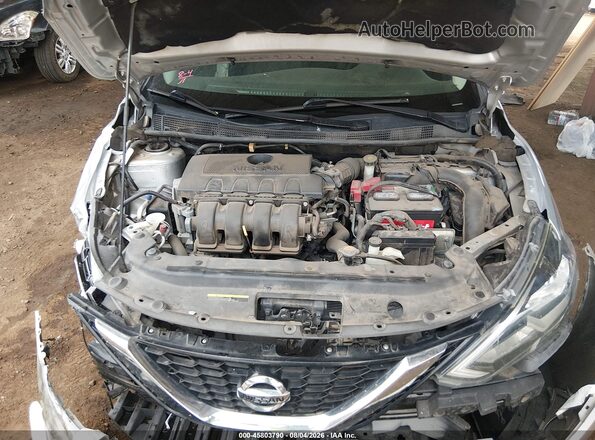 3N1AB7AP0GY249002 2016 NISSAN SENTRA Серебряный Вид сзади