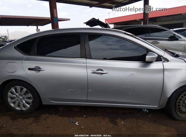 3N1AB7AP0GY249002 2016 NISSAN SENTRA Серебряный Вид задней части салона
