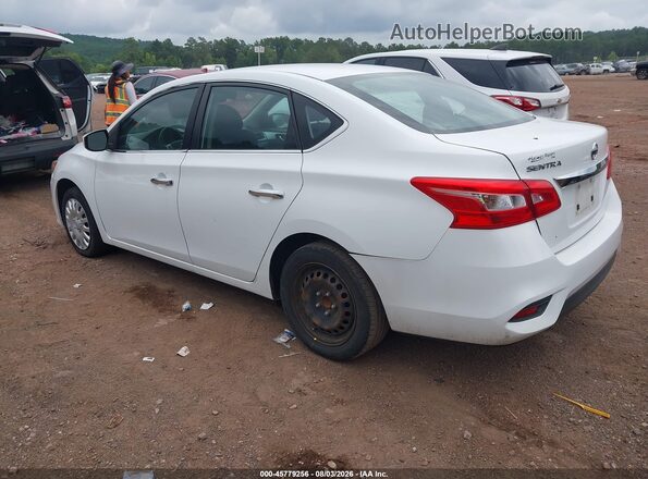3N1AB7AP0GY251770 2016 NISSAN SENTRA Белый Задняя левая четверть