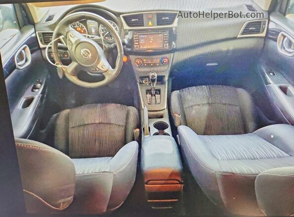 3N1AB7AP0GY251901 2016 NISSAN SENTRA Beige Вид панелі приладів