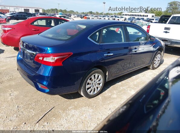 3N1AB7AP0GY253423 2016 NISSAN SENTRA Blue Tył prawy