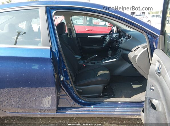 3N1AB7AP0GY253423 2016 NISSAN SENTRA Blue Widok wnętrza z przodu