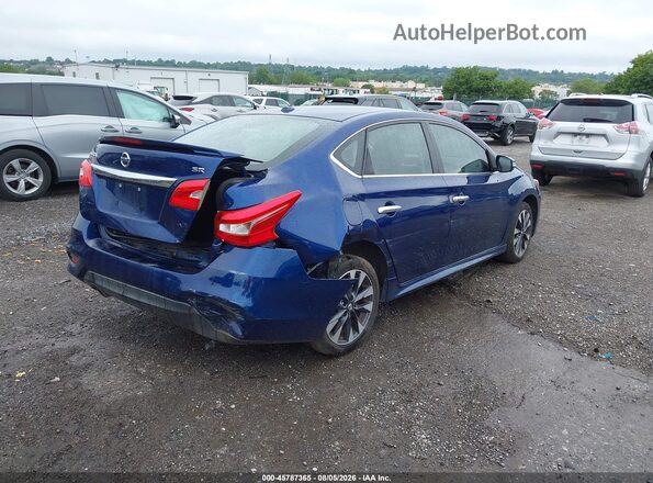 3N1AB7AP0GY263272 2016 NISSAN SENTRA Blue Trasero derecho