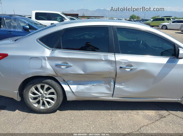 3N1AB7AP0GY289161 2016 NISSAN SENTRA Silver Դիմացի տեսք