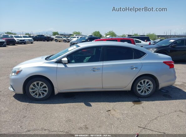 3N1AB7AP0GY289161 2016 NISSAN SENTRA Silver Սալոնի 360 աստիճան տեսք