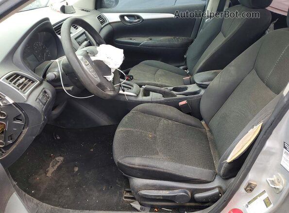 3N1AB7AP0GY299852 2016 NISSAN SENTRA Silver Սալոնի դիմացի տեսք