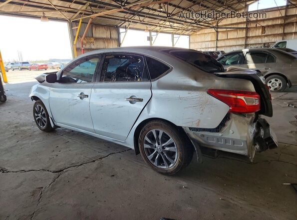 3N1AB7AP0GY299852 2016 NISSAN SENTRA Silver Հետևի ձախ