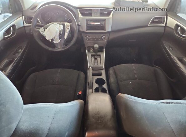 3N1AB7AP0GY299852 2016 NISSAN SENTRA Silver Առջևի վահանակի տեսք