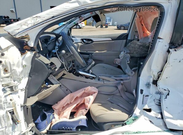 3N1AB7AP0GY300692 2016 NISSAN SENTRA White Widok wnętrza z przodu