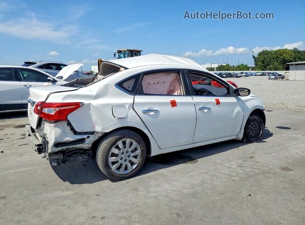3N1AB7AP0GY300692 2016 NISSAN SENTRA White Tył prawy