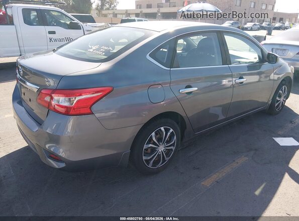3N1AB7AP0GY303723 2016 NISSAN SENTRA Gray Rear right