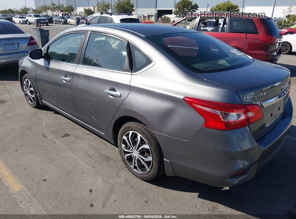 3N1AB7AP0GY303723 2016 NISSAN SENTRA Gray Rear left