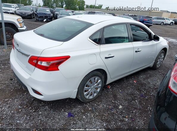 3N1AB7AP0GY308999 2016 NISSAN SENTRA White Tył prawy
