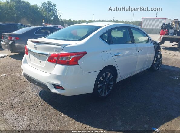 3N1AB7AP0GY317914 2016 NISSAN SENTRA Белый Задняя правая четверть