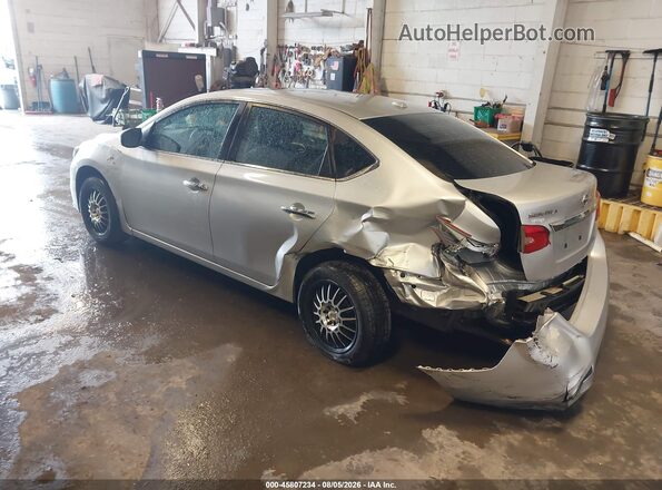 3N1AB7AP0GY325365 2016 NISSAN SENTRA Silver Rear left