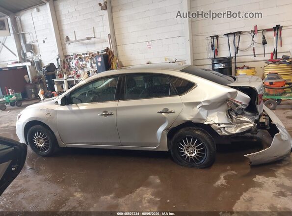 3N1AB7AP0GY325365 2016 NISSAN SENTRA Silver 360 interior view