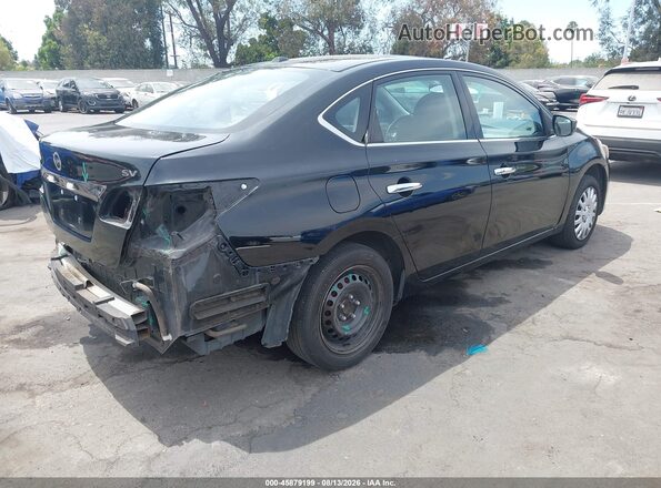 3N1AB7AP0HL669969 2017 NISSAN SENTRA Black Задня права чверть