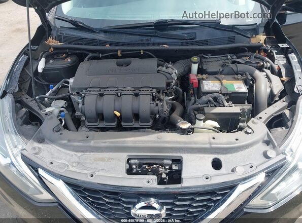3N1AB7AP0HL669969 2017 NISSAN SENTRA Black Вид ззаду