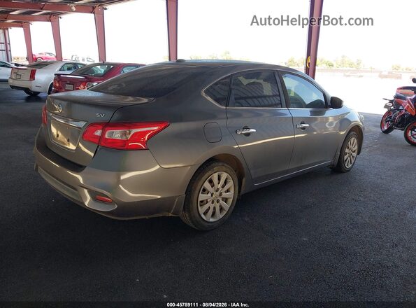 3N1AB7AP0HL718782 2017 NISSAN SENTRA Gray Հետևի աջ