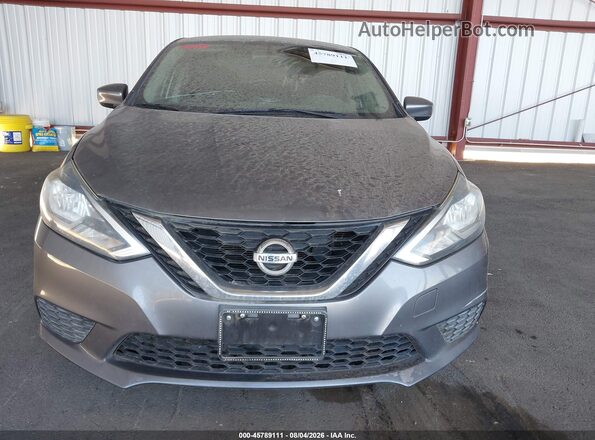 3N1AB7AP0HL718782 2017 NISSAN SENTRA Gray Դիմացի տեսք