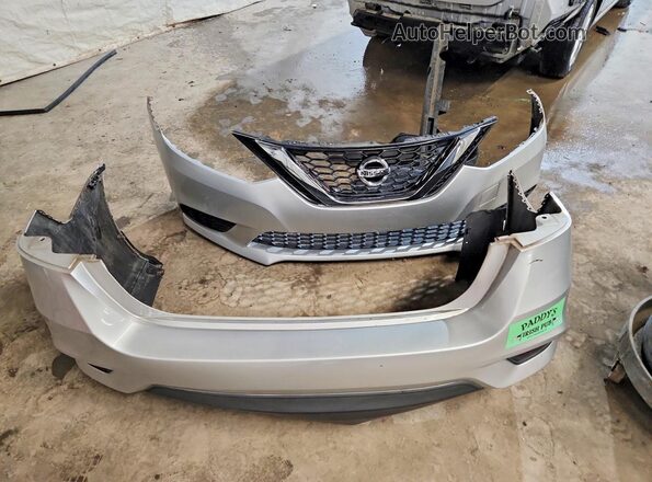3N1AB7AP0HY212341 2017 NISSAN SENTRA Серебряный Вид подкапотного пространства