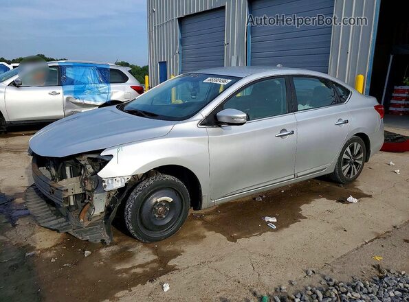 3N1AB7AP0HY213988 2017 NISSAN SENTRA Silver უკანა მარცხენა