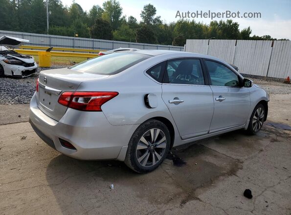 3N1AB7AP0HY213988 2017 NISSAN SENTRA Silver უკანა ხედი